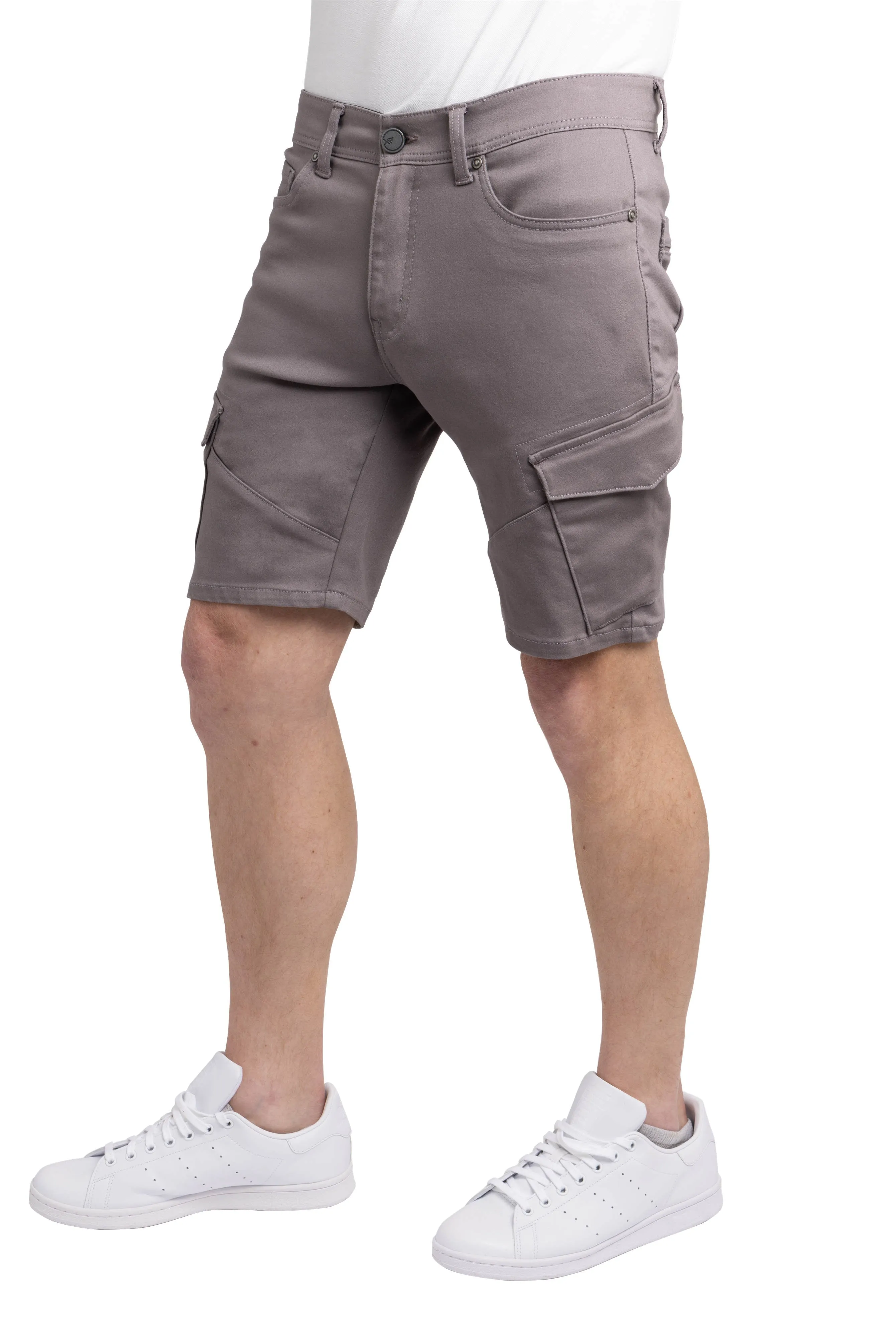 X RAY Men's 5-Pocket Stylish Commuter Cargo Shorts