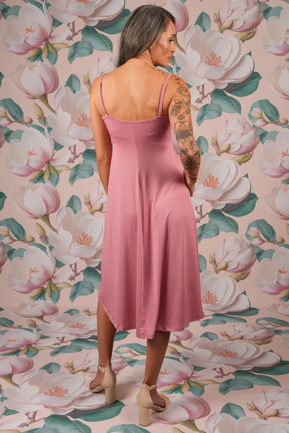 Zita Zara Aline Slip - Dusky Rose